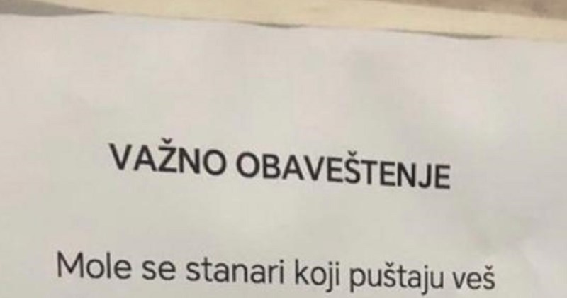 Svađa oko kućnog reda u jednoj beogradskoj zgradi obišla je regiju, morate vidjeti ovu prepisku