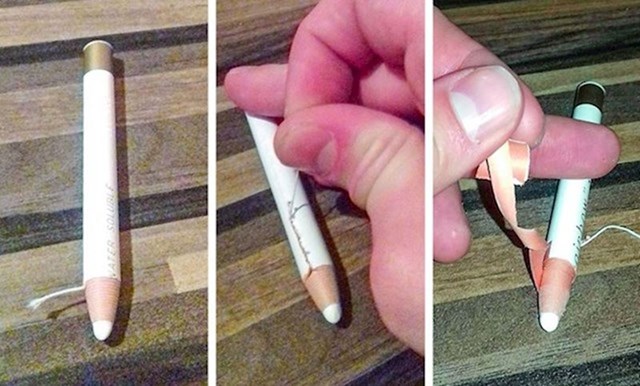 Olovka koja se ne oštri na klasičan način