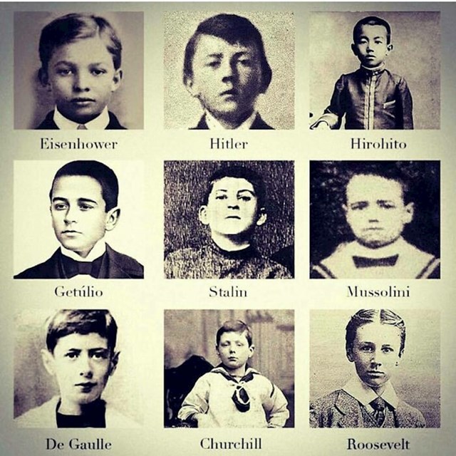 Ovako su neki od svjetskih vođa izgledali kao djeca