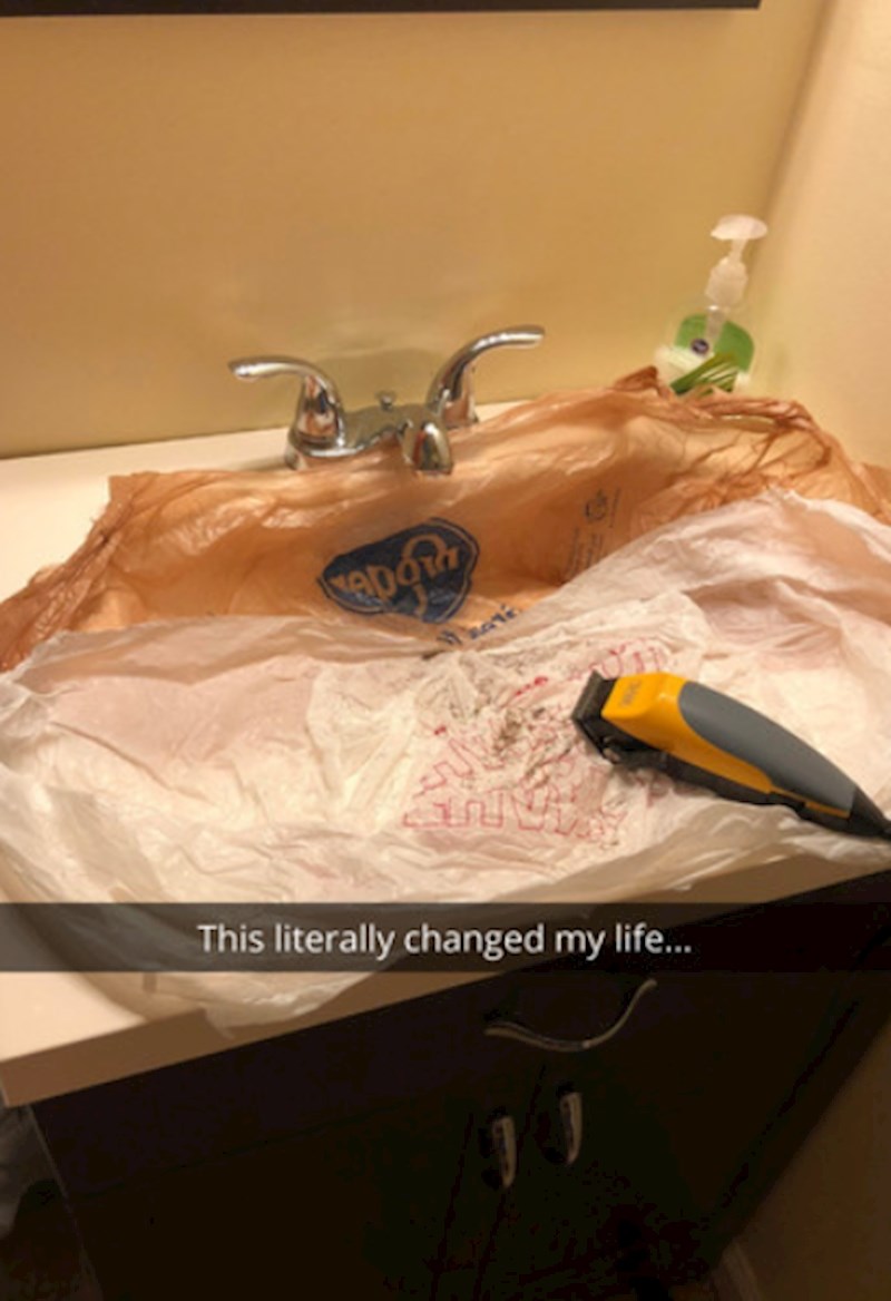 Nema više nereda u umivaoniku nakon brijanja