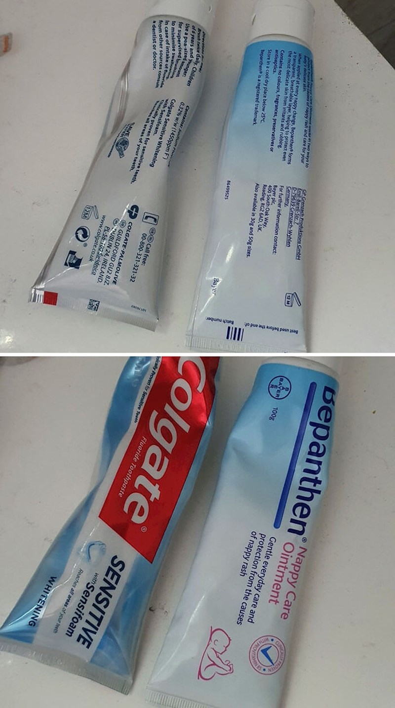 Naravno da sam ih pomiješao. Okus u ustima mi je užasan