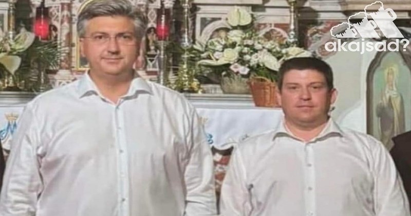 Urnebesan opis fotke Plenkovića i Butkovića nasmijao je ekipu na mrežama, totalno je pogođen