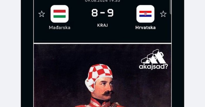 Nakon napete utakmice i veličanstvene pobjede vaterpolista protiv Mađara, svi dijele ove fore