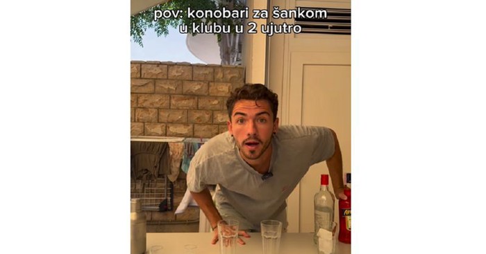 Tip je savršeno skinuo baš svakog konobara u noćnim klubovima, video je hit na IG-u