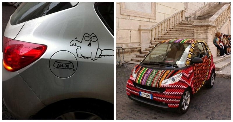 20 puta kada su ljudi ugledati kreativne detalje na autima i morali su ih svima pokazati