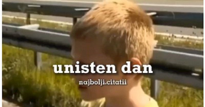 Novinarka je zatekla dječaka na autocesti koji joj se požalio da mu je dan uništen, razlog je SVE!