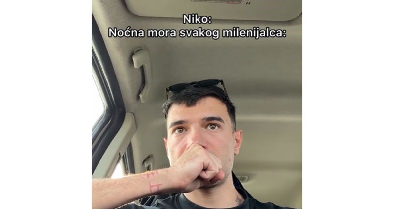 Tip je pokazao noćnu moru svih milenijalaca i nasmijao tisuće, mnogi će se pronaći u ovome!