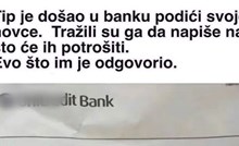 Balkanca su u banci tražili da otkrije na što će potrošiti novce, njegov odgovor hit je u regiji