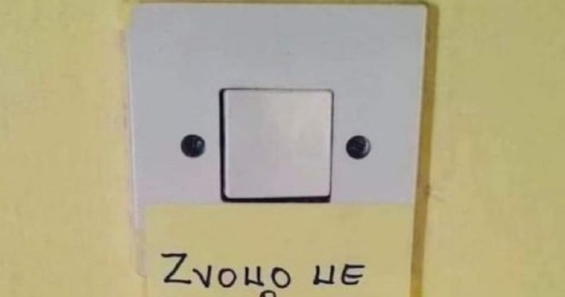 Upute viđene na zvonu koje ne radi nasmijale su ekipu na društvenim mrežama, hit su