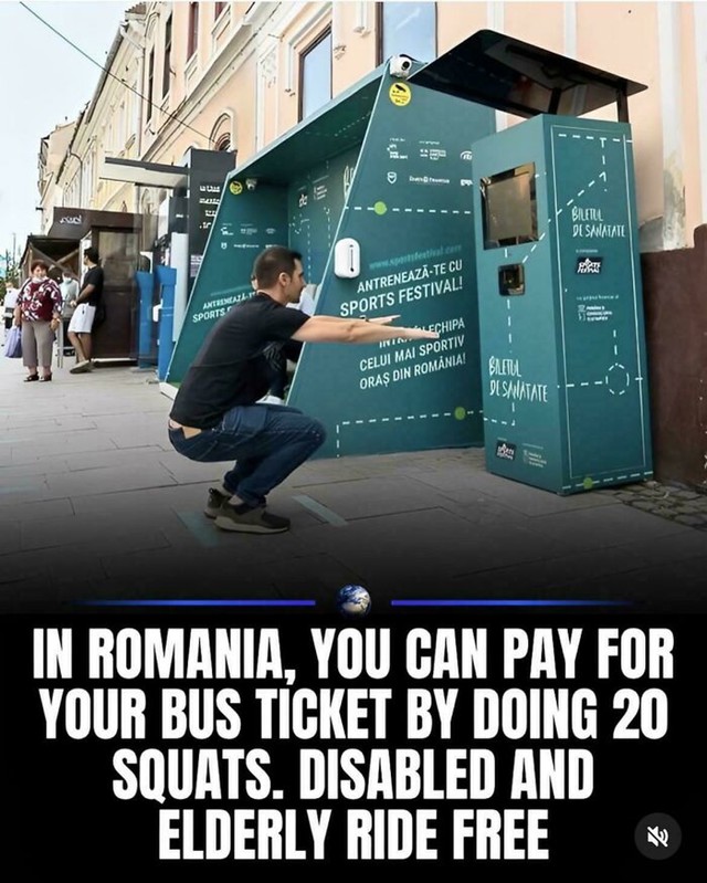 Čučnjevi za besplatnu kartu