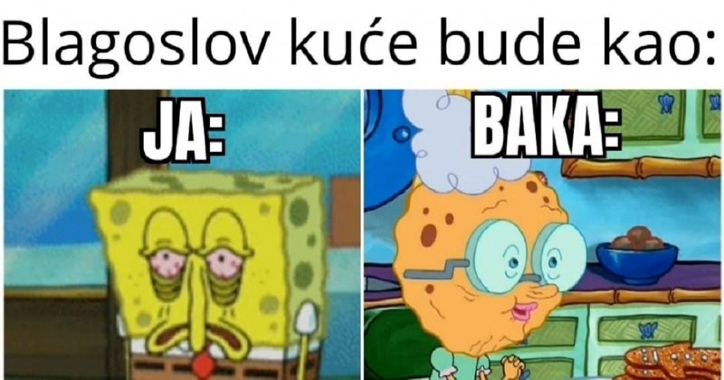 Danas se na Fejsu masovno šera ova fora o blagoslovu kuća, urnebesna je