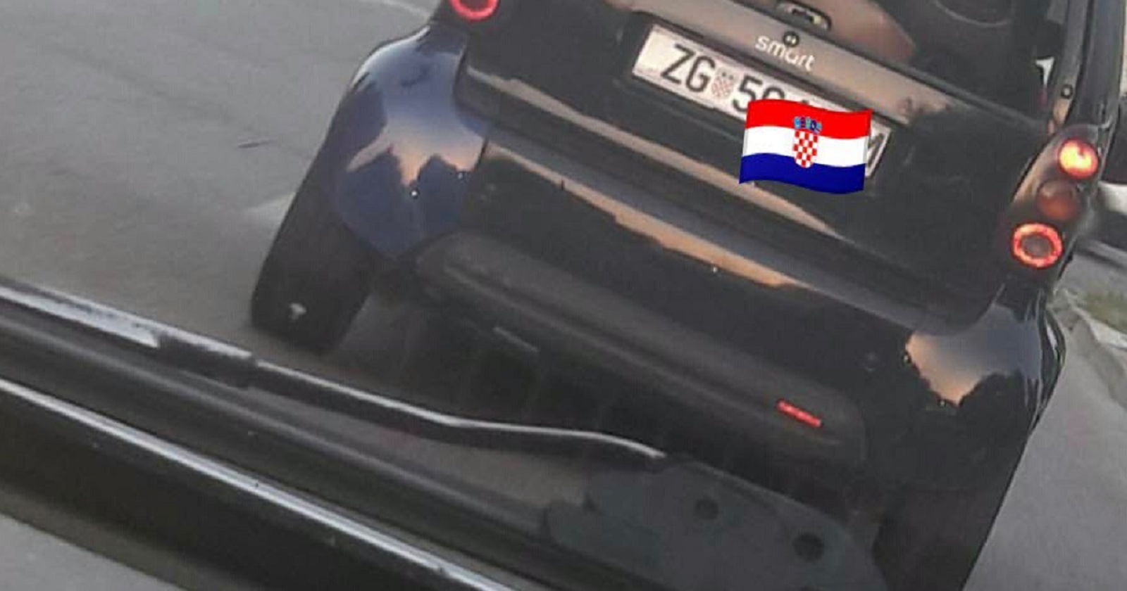 Prizor sa zagrebačkog asfalta u roku keks je postao ozbiljan hit na mrežama, morate vidjeti