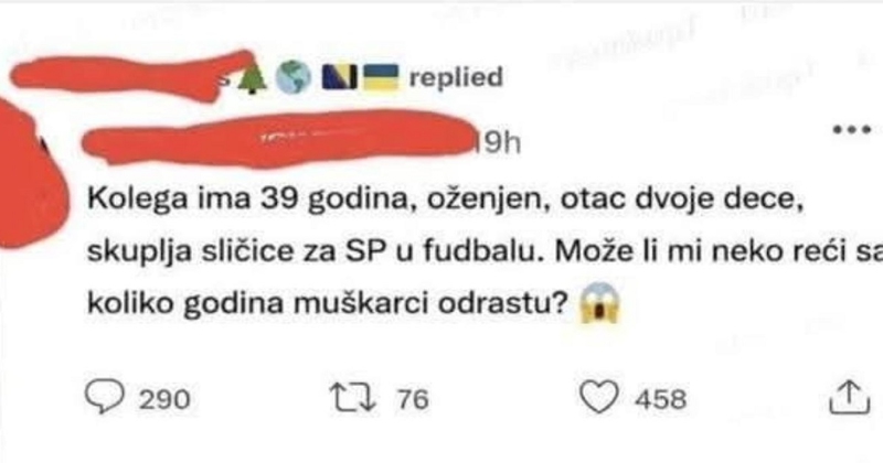 Žena je u šoku što joj kolega skuplja nogometne sličice, komentar ovog tipa izazvao je salve smijeha