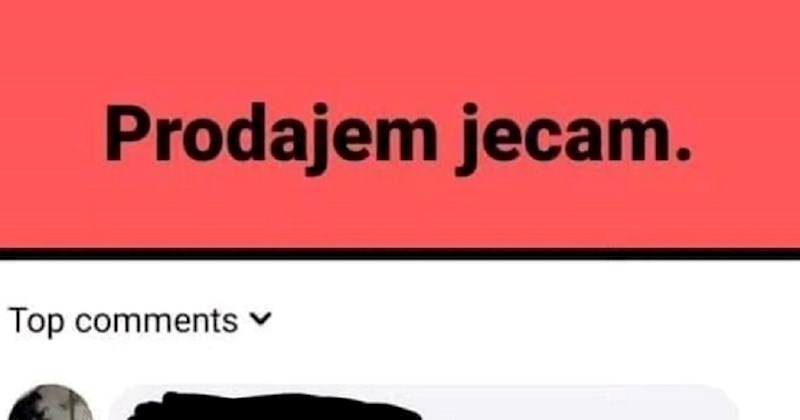 Tip je na Fejsu objavio oglas da prodaje ječam, jedan komentar ukrao je svu pažnju. Hit je!