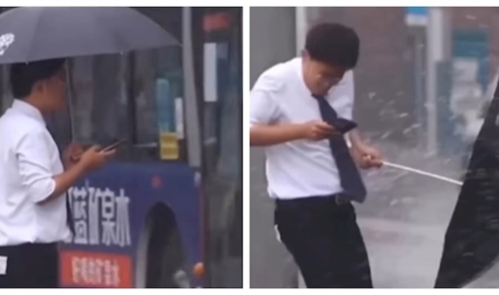 Tip se dosjetio metode zbog koje ga više nijedan vozač neće poprskati kad kiši, urnebesna je