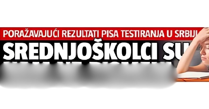 Naslov članka o obrazovanosti srednjoškolaca u Srbiji hit je na Fejsu, odmah ćete vidjeti zašto