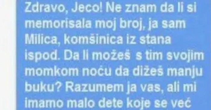 Susjeda je zamolila da pokuša utišati noćne aktivnosti, neočekivan obrat apsolutni je hit u regiji