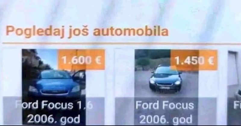 Oglas u kojem tip mijenja automobil nasmijao je regiju do suza, morate vidjeti razlog zamjene
