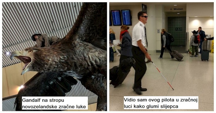 16 prezanimljivih i urnebesnih scena na koje su ljudi naletjeli na aerodromima
