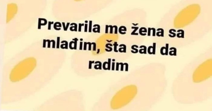 Prevareni muž tražio je riječi utjehe na Fejsu, ovakav komentar definitivno nije očekivao. Plačemo!