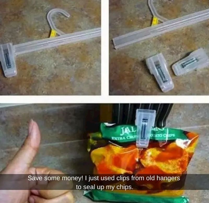 Ako ne koristite štipaljke na vješalici za odjeću, evo kako ih upotrijebiti!