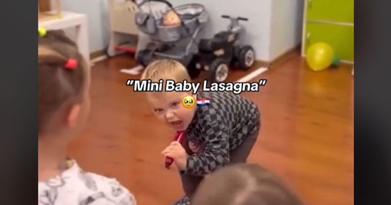 Zvijezda je rođena: Mališan iz Splita u vrtiću oponaša Baby Lasagnu, snimka je obišla svijet