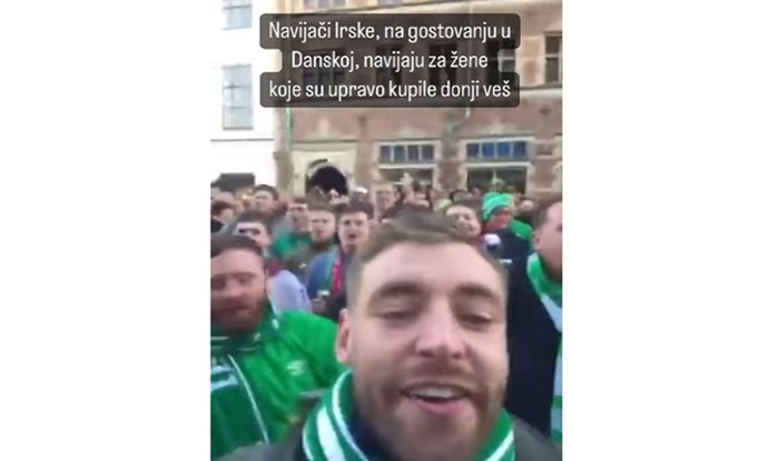 Irski navijači apsolutni su kraljevi Interneta zbog ovog videa, morate vidjeti koga bodre