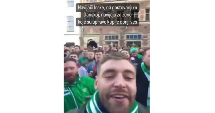 Irski navijači apsolutni su kraljevi Interneta zbog ovog videa, morate vidjeti koga bodre