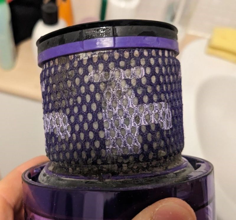 Kada se pojave ove slavine na filteru usisivača, znači da je vrijeme za pauzu i sušenje!