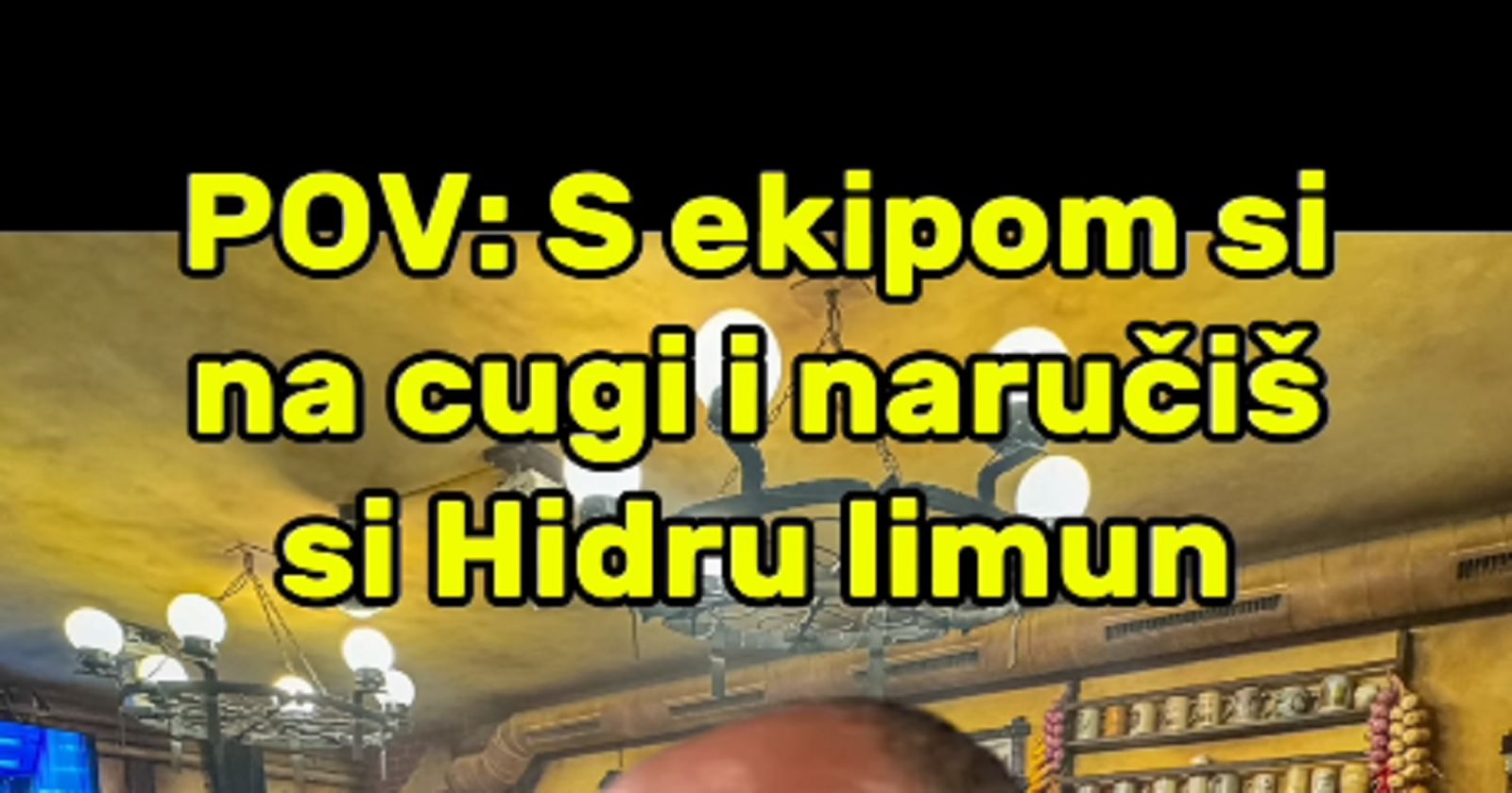 Fora o jednoj situaciji koja se događa svakoj muškoj ekipi hit je na IG-u, totalno je pogođena