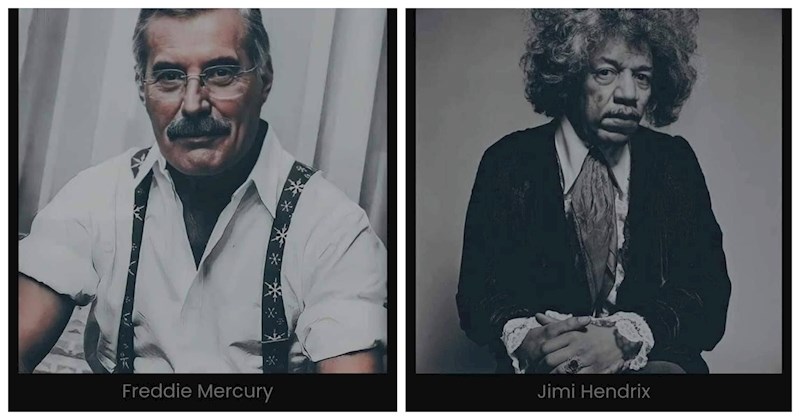 Kako bi 9 popularnih lica 20. stoljeća izgledalo danas, da nas nisu prerano napustili