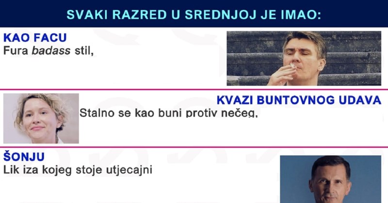 Netko je opisao predsjedničke kandidate kao srednjoškolce, fora je totalni hit na Fejsu