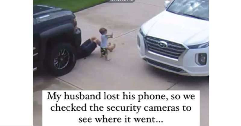 Izgubio je mobitel dok je popravljao auto, nadzorna kamera otkrila je urnebesan razlog nestanka