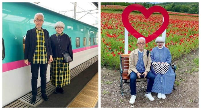 Savršen spoj: Japanski par u braku je 44 godine i svaki dan usklađuju outfit. Hit su!