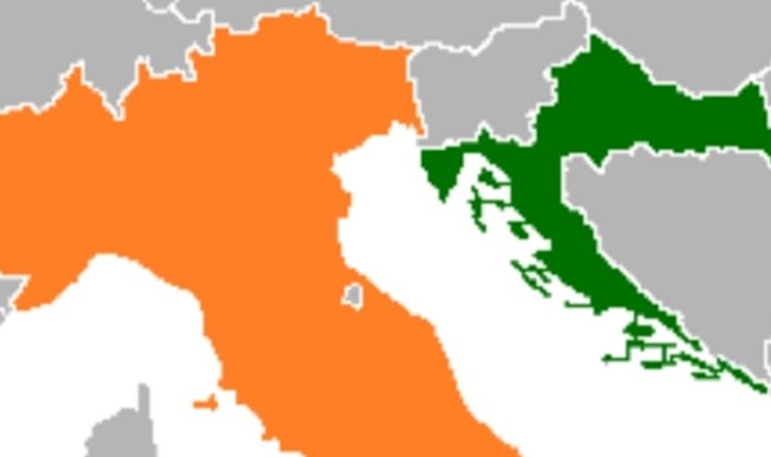 Svi dijele kartu Hrvatske i Italije uz nekoliko zanimljivih popratnih usporedbi, morate vidjeti