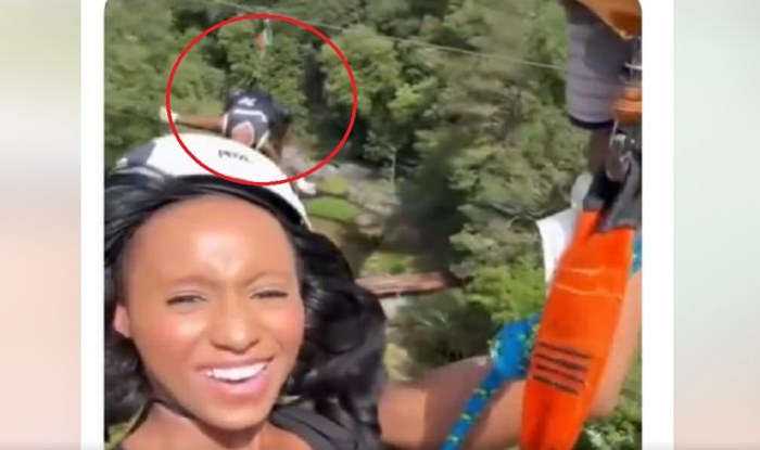 Za prvi spoj otišli su na zipline, dečko se definitivno nije nadao ovakvom ishodu. Snimka je SVE!!!