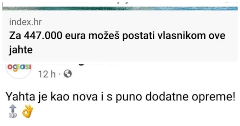 Tip je objasnio zašto je bolje kupiti jahtu nego stan u Splitu za isti iznos, komentar je hitčina!