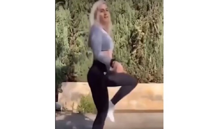 Pokušavala je uhvatiti plesne korake s videa, ne znajući da ju muž snima. Rezultat je urnebesan!