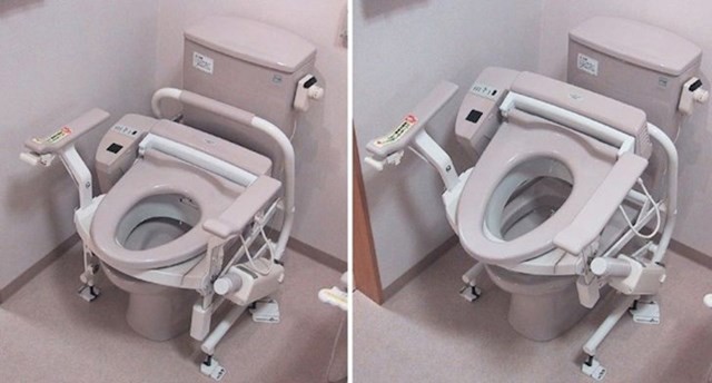 WC školjka za starije koja se sama podiže