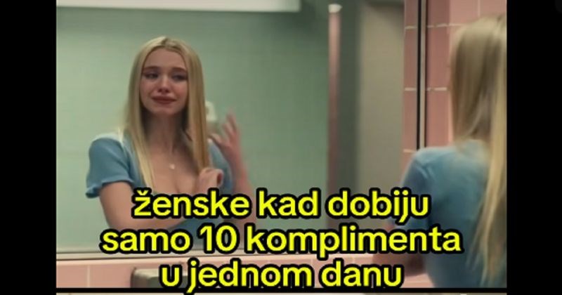 Fora prikazuje razliku između muškaraca i žena u primanju komplimenata, urnebesna je!