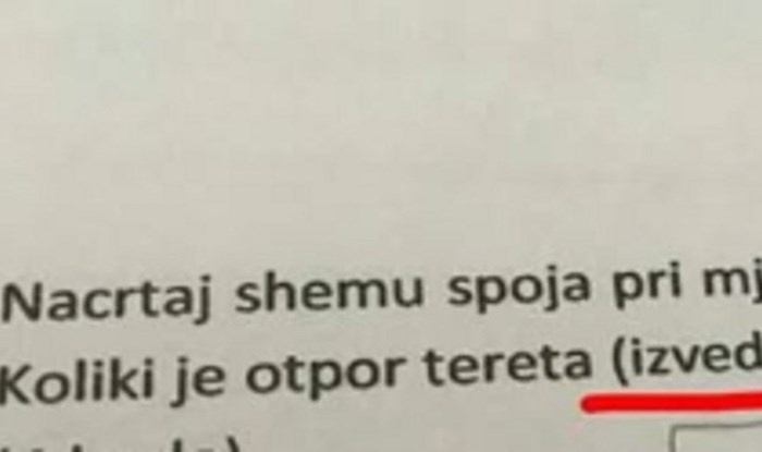 Učenik nije znao rješenje zadatka iz fizike, ali je dao neočekivan i totalno genijalan odgovor
