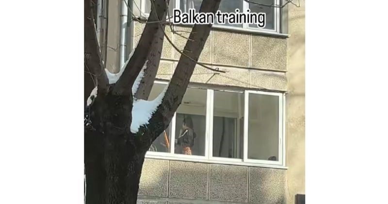 Snimka Balkanke tijekom treninga šokirala je Zapad, a nama je normalna pojava. Video je hit