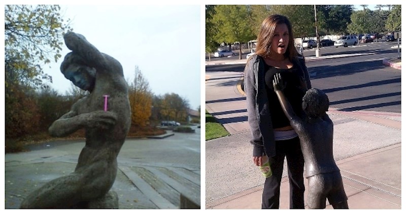 20+ urnebesnih fotki koje su ovi ljudi morali okinuti kada su vidjeli ove skulpture