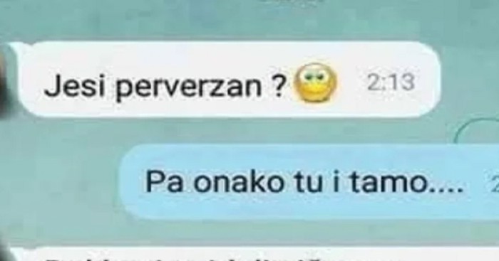 Dopisivanje cure i dečka postalo je hit u regiji zbog njegovog urnebesnog odgovora, morate vidjeti