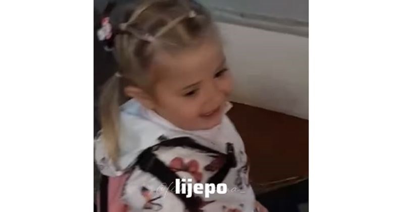 Tata je uvjeravao kći da je lijepo ići u vrtić, malena je postala hit zbog genijalnog odgovora