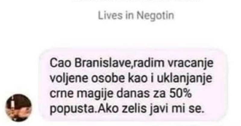 Dopisivanje vidovnjaka i mušterije izazvalo je salve smijeha u regiji, odmah ćete vidjeti zašto