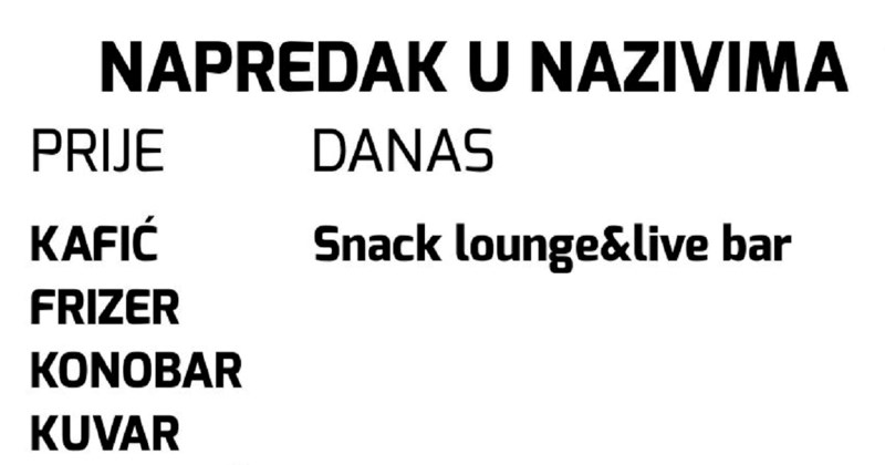 Fora o nazivima radnih mjesta nekad i sad nasmijala je tisuće na Fejsu, totalno je pogođena