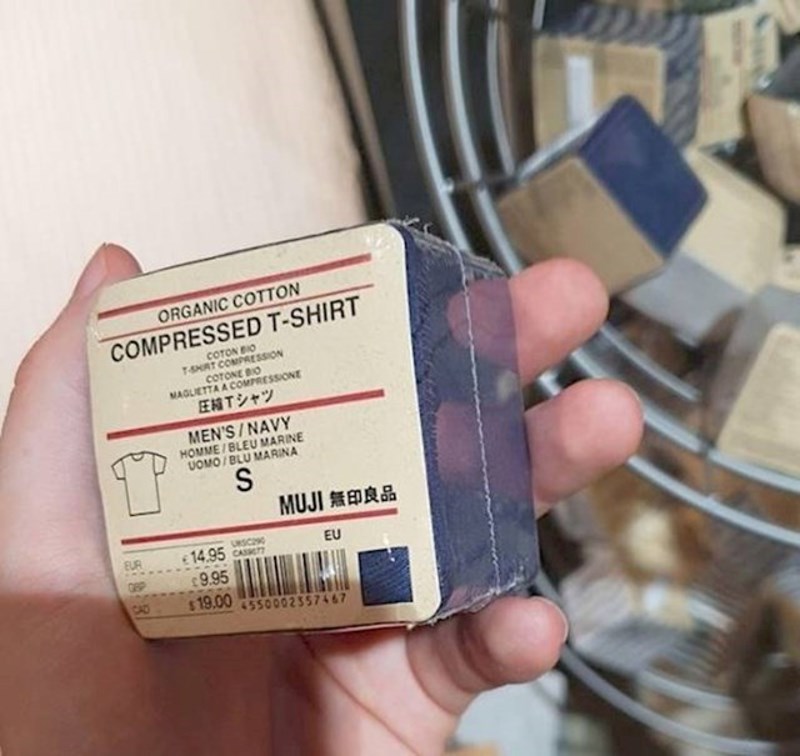 U Japanu možete kupiti majice stisnute u kocku