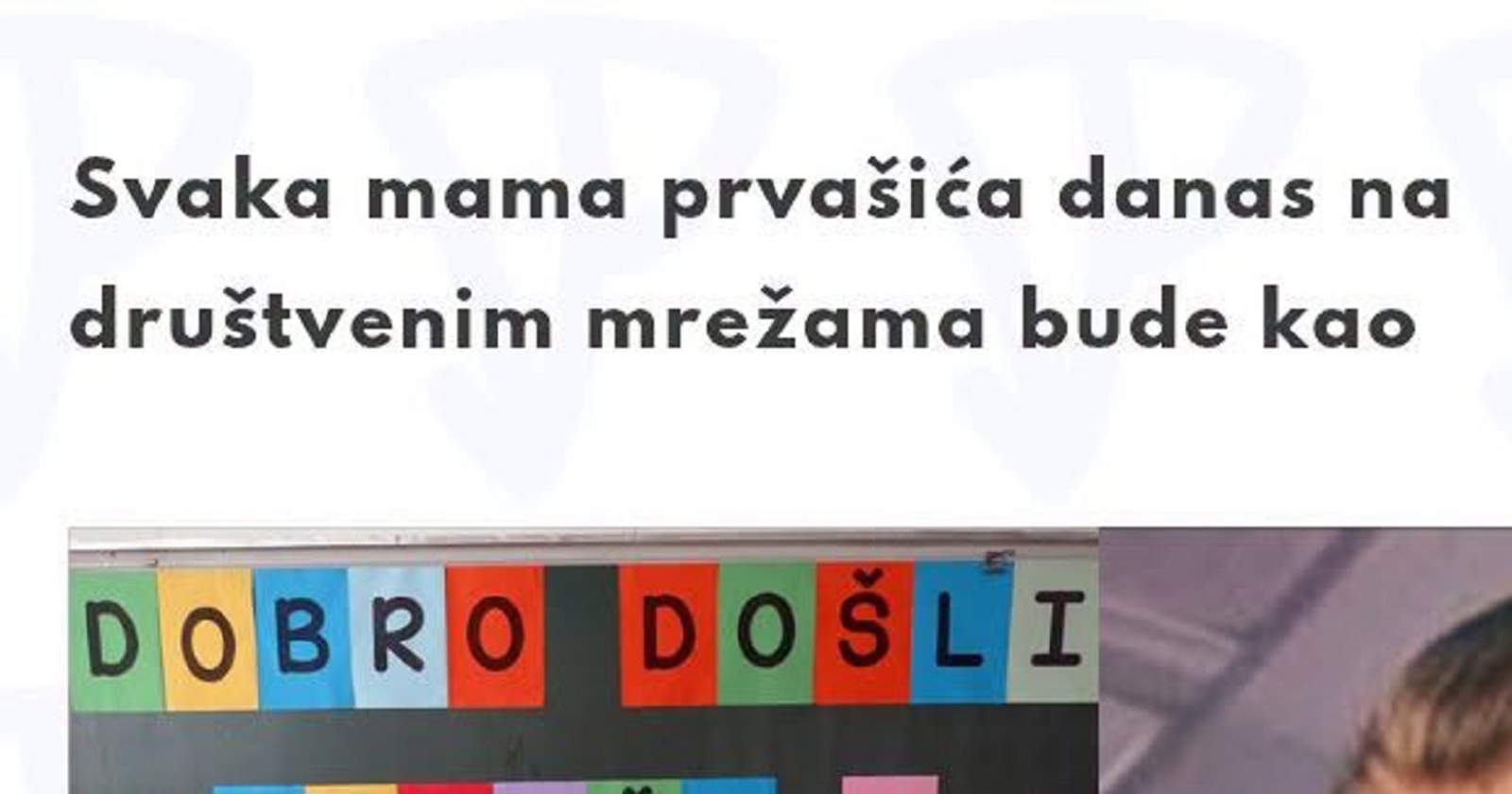 Fora prikazuje što sve, ali sve mame prvašića objavljuju ovaj tjedan. Teški je hit!