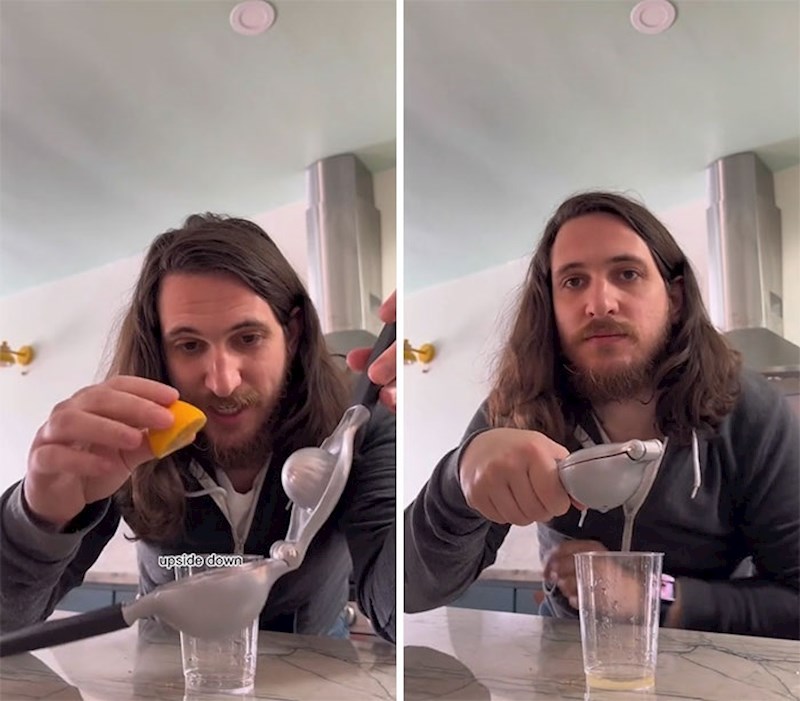 Limun ide u sokovnik naopako